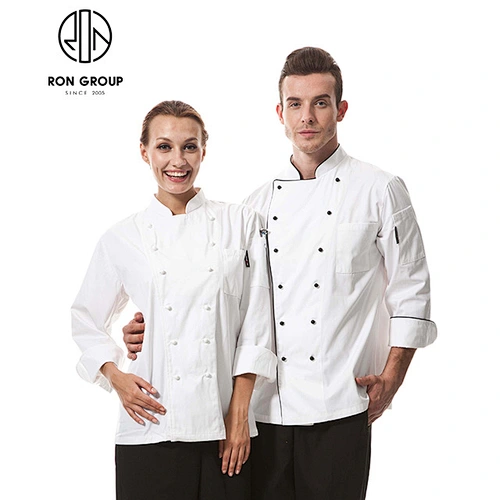 High Quality Hotel Restaurant Kitchen Chef Coat Cook Uniform