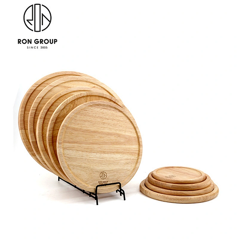 Restaurant Round Pizza Cutting Board Wood Serving Board