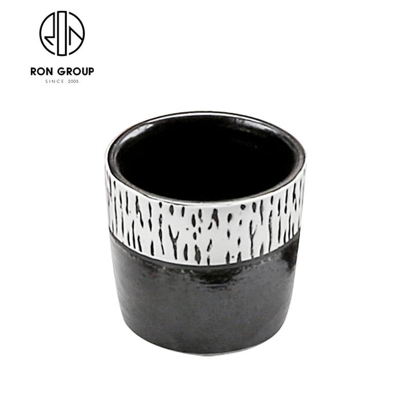 High Quality Restaurant Tableware Use  Ceramic Water/tea Cup Without Handle