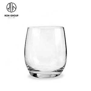 Hotel Crystal 374ml Luxury Wine Glasses Unique Glassware Whisky Glass