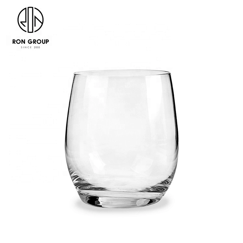 Hotel Crystal 374ml Luxury Wine Glasses Unique Glassware Whisky Glass