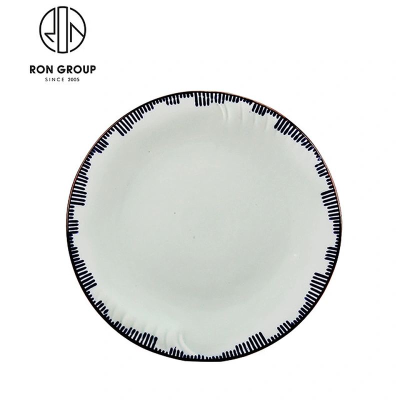 Wholesale Restaurant 10 Inch White Ceramic Dish Plate