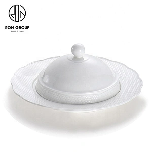 Hot Sell Ceramic White Round Soup Bowl For Restaurant And Hotel