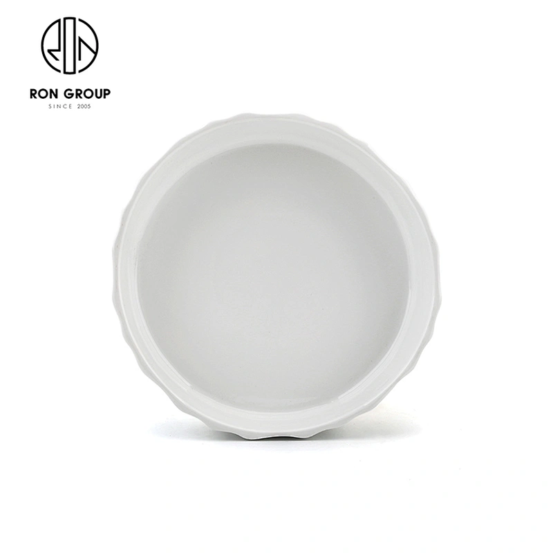 Wholesale Dinnerware Porcelain Serving Round Deep Soup Plate For Hotel Restaurant