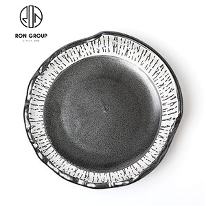 Creative Personality Ceramic Food Salad Dinnerware Shell Irregular Plate