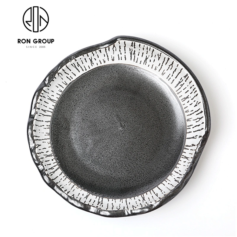 Creative Personality Ceramic Food Salad Dinnerware Shell Irregular Plate