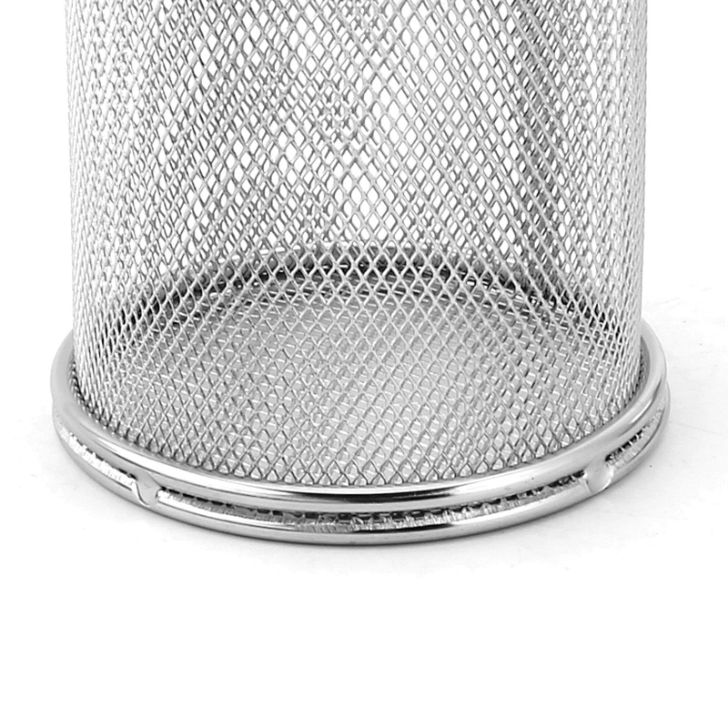 High Quality Cylindrical Metal Iron Wire Kitchen Accessories Stainless Steel Round Mesh Fry Basket