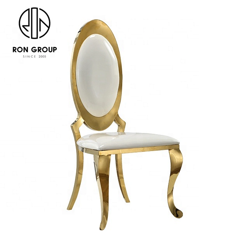 Wholesale Restaurant Dining Leather Stainless Steel Chair