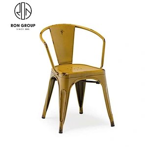 Hot Sale Aluminum Used Cafe Furniture Dining Chair