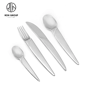 Restaurant Fork Spoon Knife Tea Spoon Stainless Steel Wedding Cutlery Set