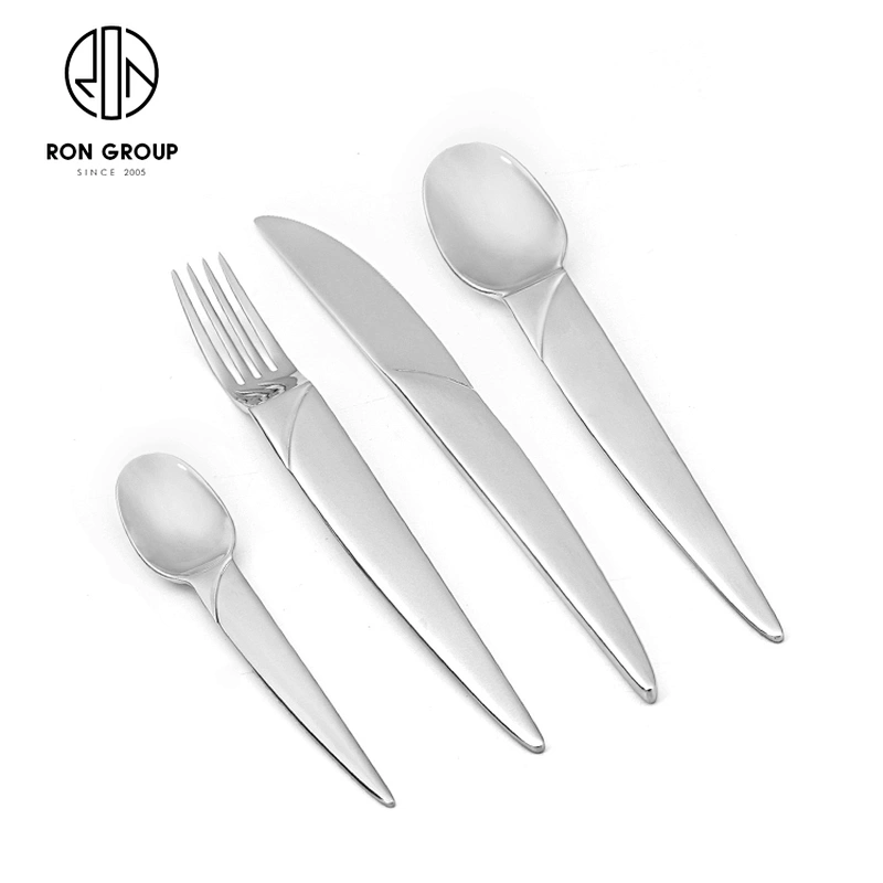 Restaurant Fork Spoon Knife Tea Spoon Stainless Steel Wedding Cutlery Set
