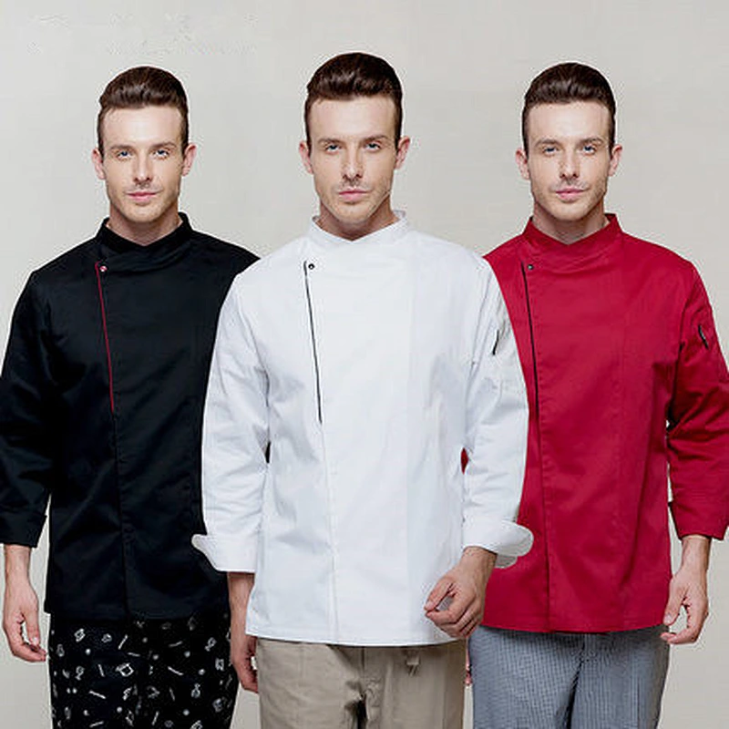 Custom Logo Fashion Kitchen Chef Uniform For Restaurant