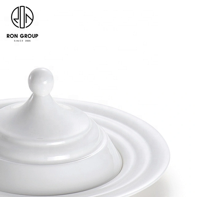 Wholesale Retail Sell Round White Soup Bowl For Restaurant Dedicated