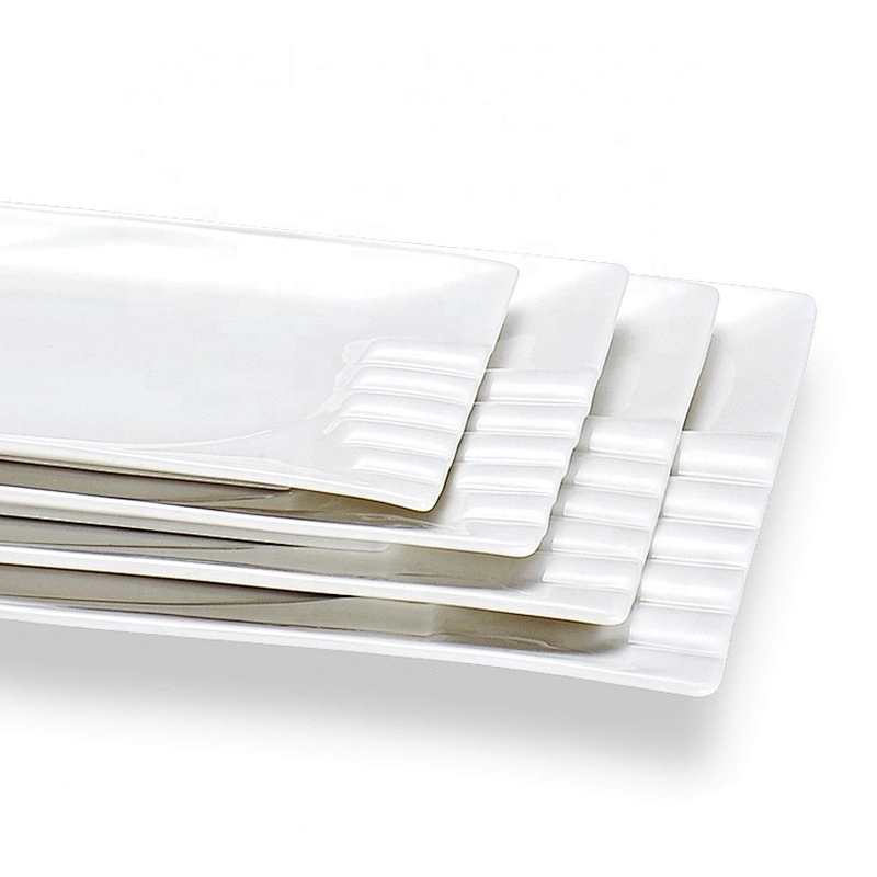 high quality hot sale Piano rectangle plate Bowl For Restaurant dedicated
