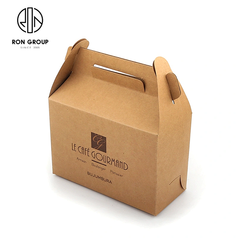 Wholesale Custom Logo Restaurant Food Containers Coffee Shop Cookie Cake Containers