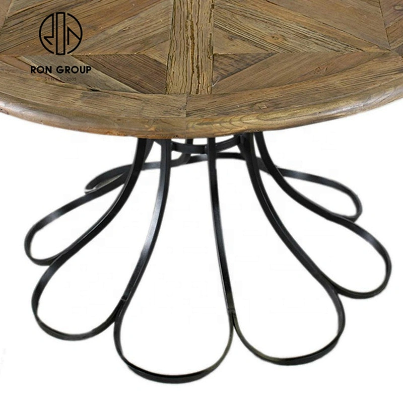 Good Quality Wood Furniture Restaurant Modern Dining Round