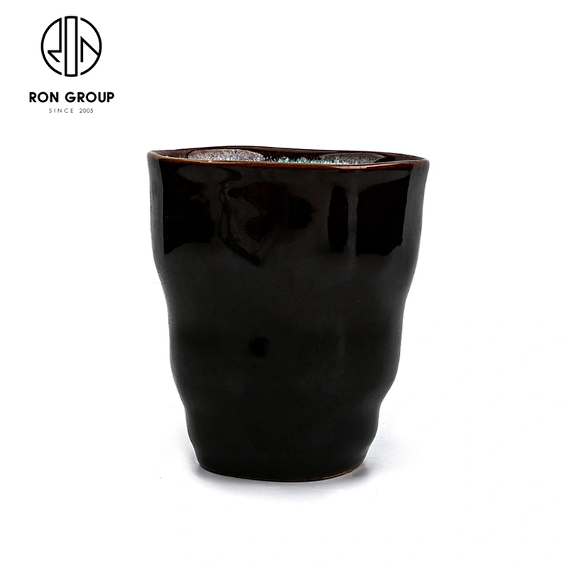 Factory Direct Retro Reusable Ceramic Custom Milk Coffee Tea Cup