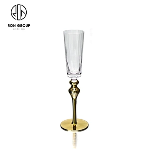 Luxury Wedding Creative Wholesale Wine Glass Crystal Champagne Goblet Glass