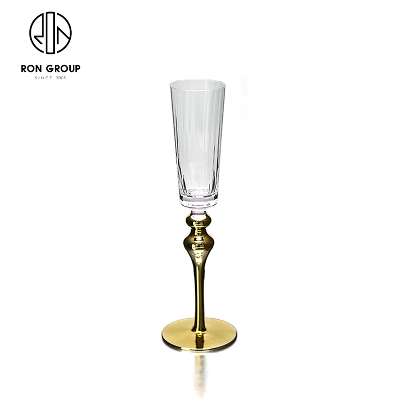 Luxury Wedding Creative Wholesale Wine Glass Crystal Champagne Goblet Glass