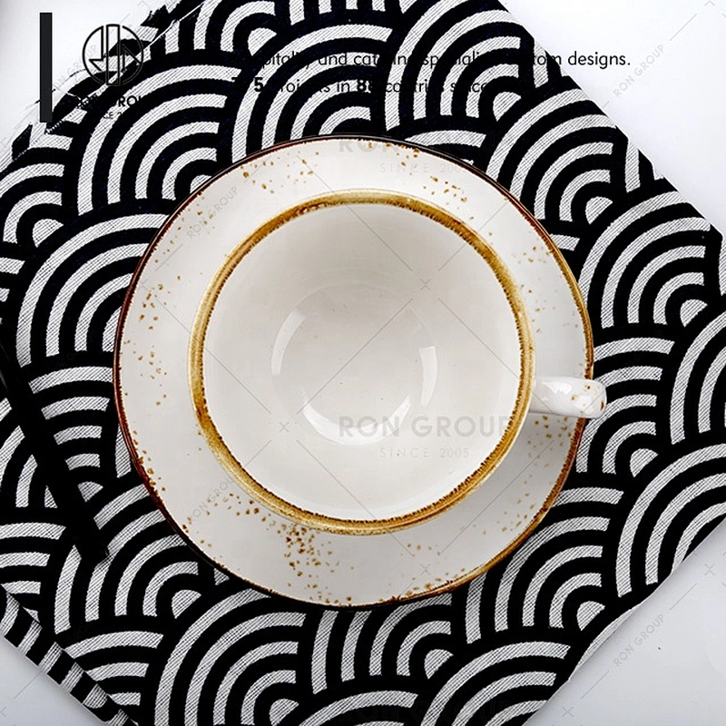 Wholesale Stylish Ceramic Restaurant Hotel Ceramic Dinner Plate