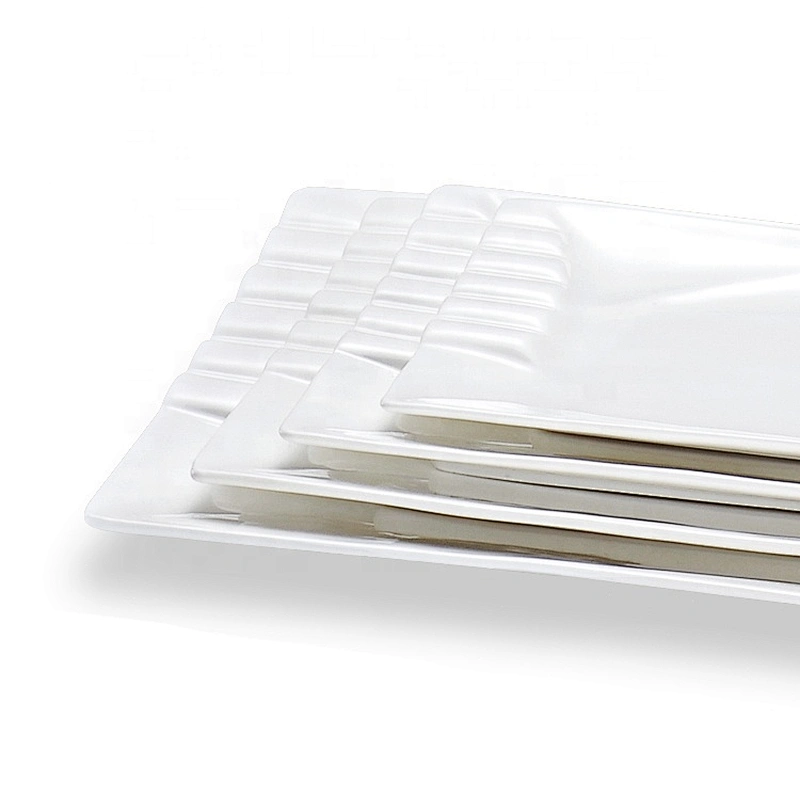 high quality hot sale Piano rectangle plate Bowl For Restaurant dedicated