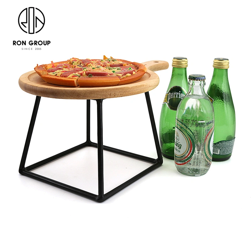 wooden durable customize cheese serving plate restaurant cutting pizza board