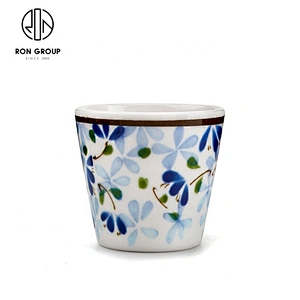 High Quality Hot Sale In Japanese Food Grade Blue Striped Cup