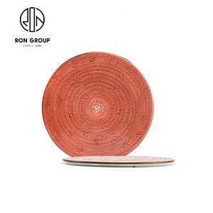 High Quality High End Potable Dinnerware Cheap Round Dinner Plates