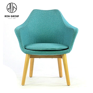 High Quality White Ash Wood Furniture Leisure Leather Chairs For Dining Room