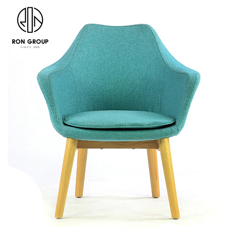 High Quality White Ash Wood Furniture Leisure Leather Chairs For Dining Room