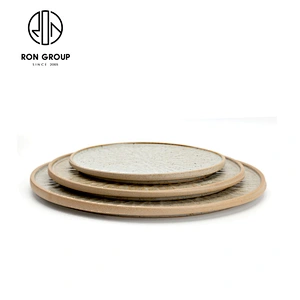ceramic restaurant dinning round plates dishes dinnerware for sets