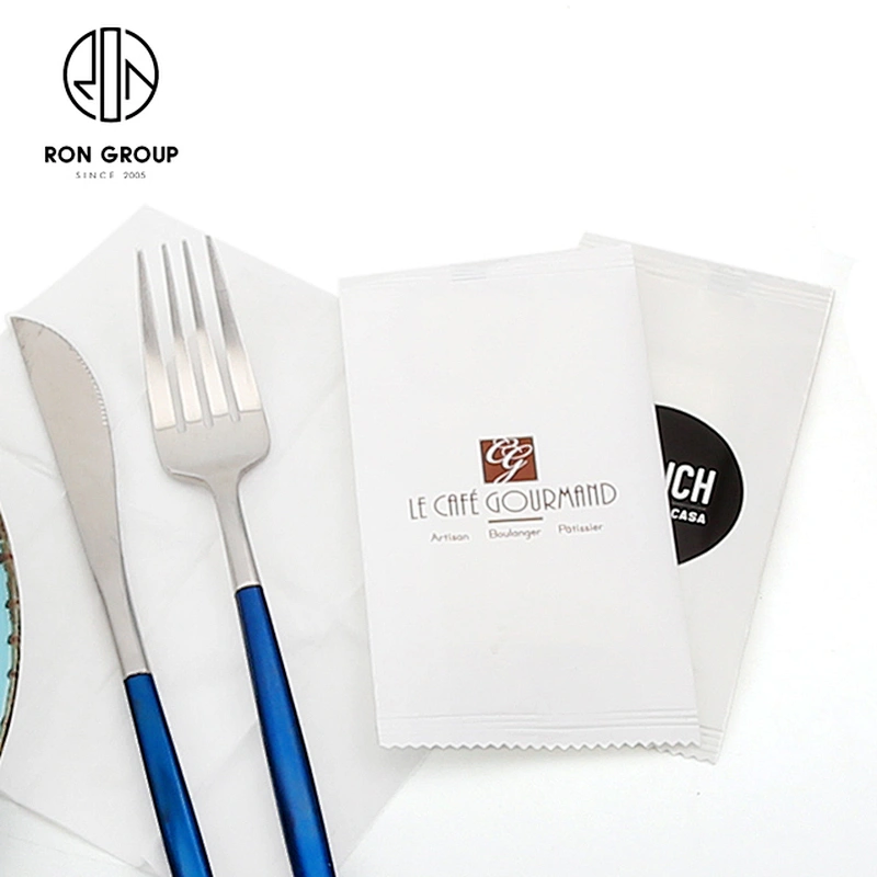 Custom Top quality restaurant 40x40cm printed paper napkins