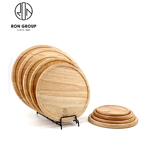 Wholesale Restaurant Custom Rectangular Wood Serving Tray