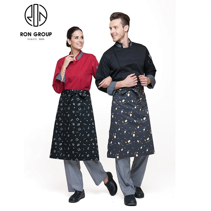 Wholesale Custom Restaurant Waiter Waitress Uniform