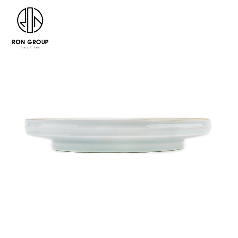 Restaurant Kitchen High Quality Durable High Joint Ceramic Dishes Plate