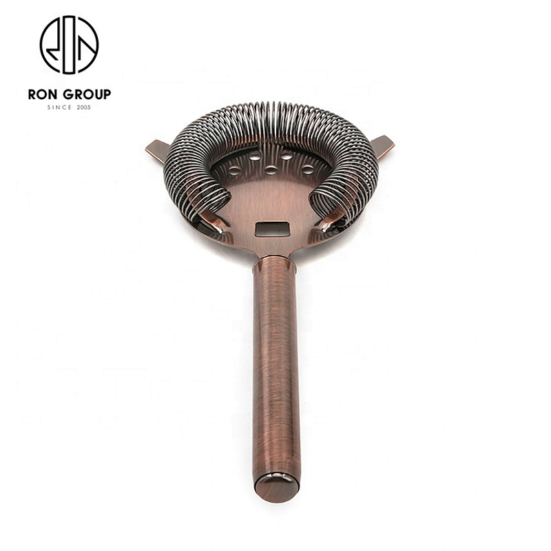 Gold Cocktail Shaker Ice Drink Filter Ice Mesh Strainer Bar Strainer