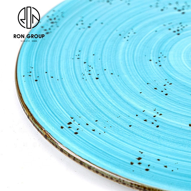 Wholesale Round Food Dinnerware Sets Plates Bulk Restaurant