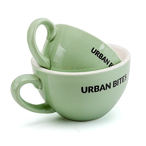 Modern Customized Portable Durable Round Coffee Cup Ceramic