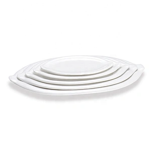 Guangdong Unique Custom Leaf Shape Plate For Hotel And Restaurant