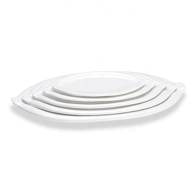 Guangdong Unique Custom Leaf Shape Plate For Hotel And Restaurant