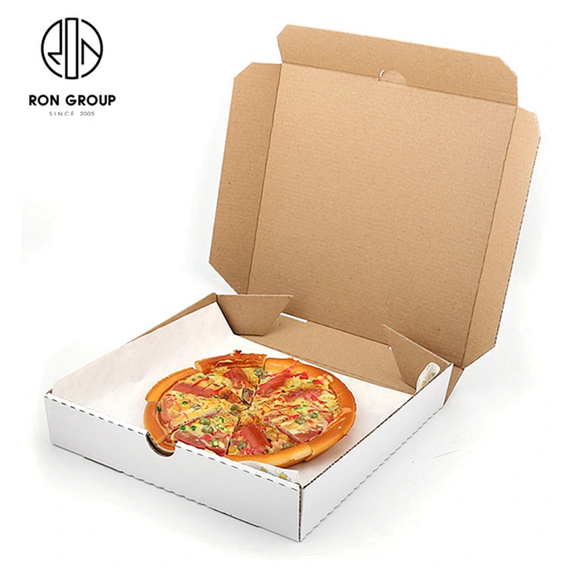Customized Logo High-Grade Disposable Corrugated Pizza Box For Restaurant