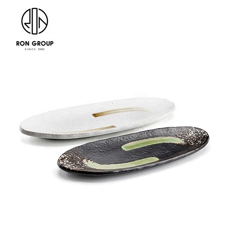 Eco Durable Portable Salad Beautifully 10 Inch Oval Plate