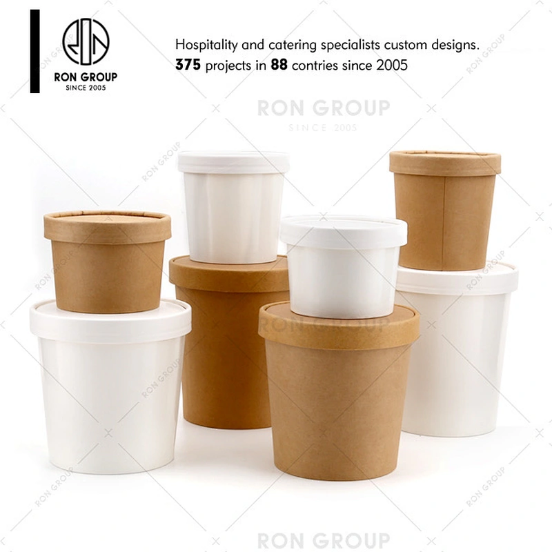 Food Grade Custom Paper Box for Restaurant Hotel Cafe