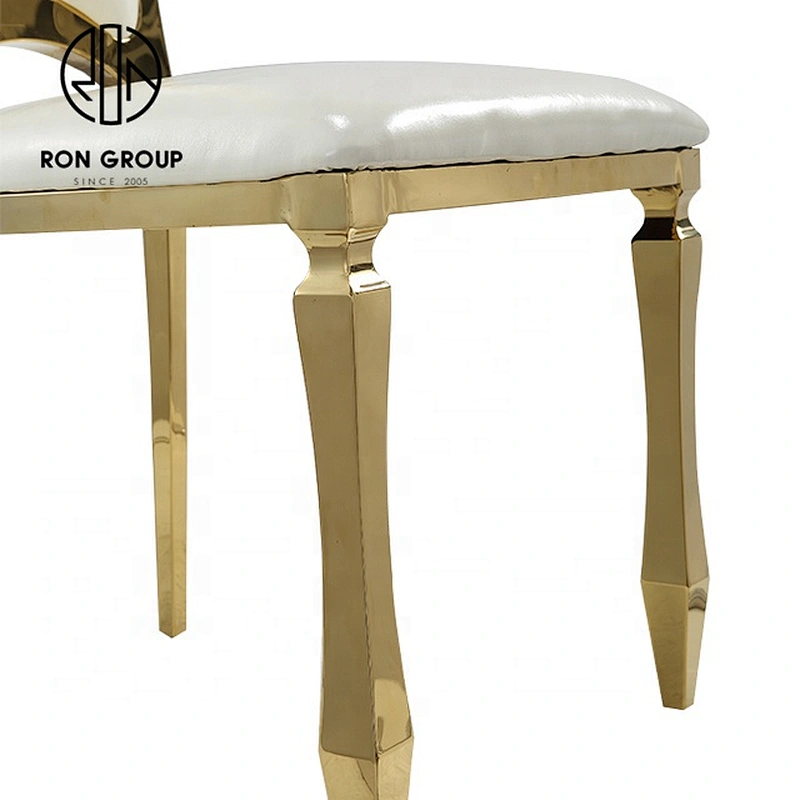 High Quality Hotel Restaurant Cafe Stainless Steel Chair