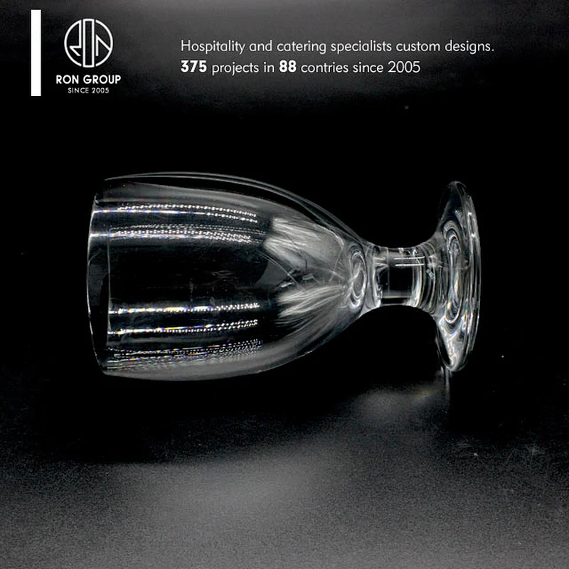 Foshan promotional restaurant food grade plastic water goblet