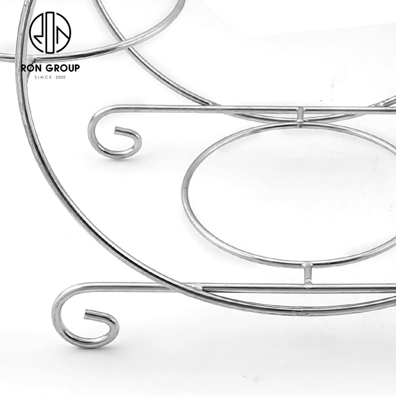 Table Decoration Food Display 4-Layer Metal Multi-Layer Fruit Plate