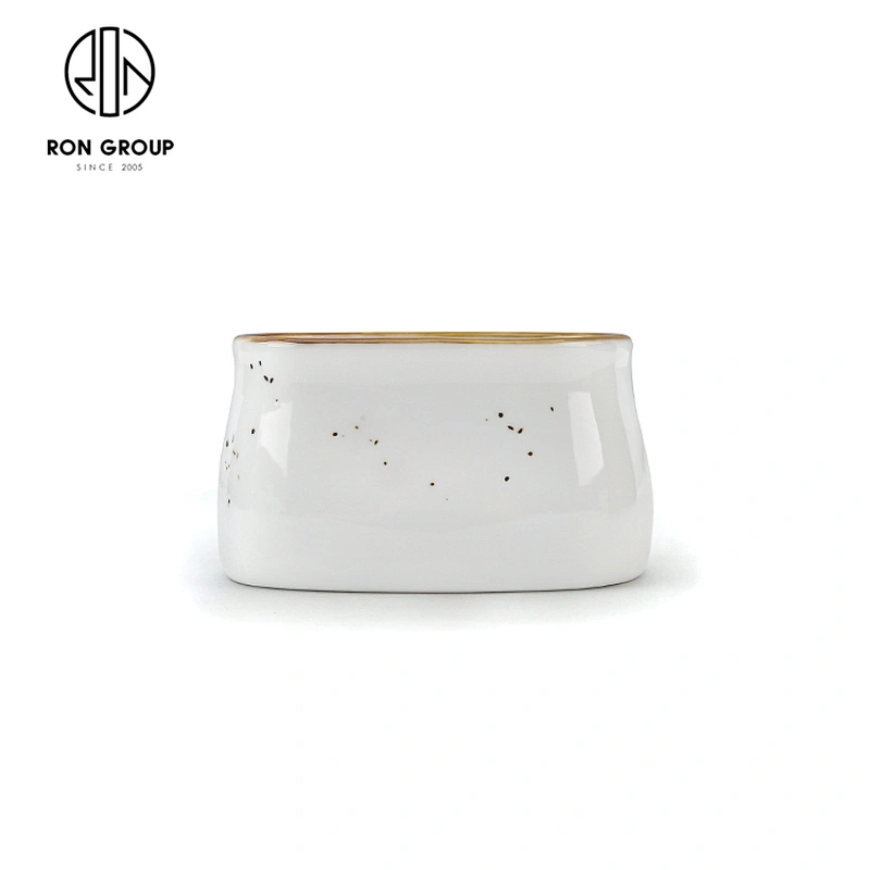 Hot Sale Small Storage Bowl Square Bowls Porcelain Sugar Bowl