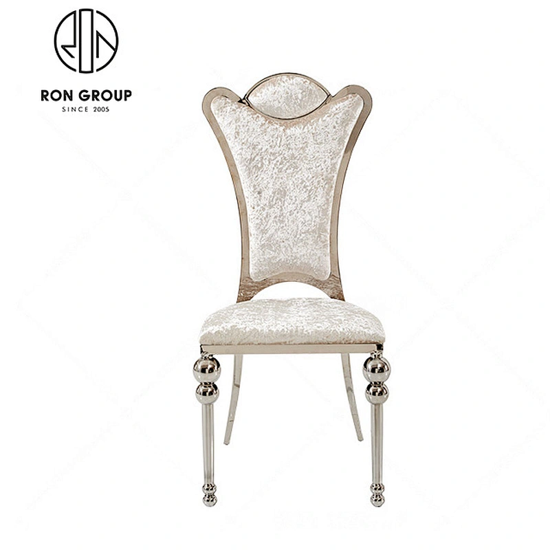 Commerical Furniture Royal Gold Stainless Steel Wedding Chair