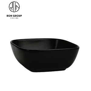Wholesale Restaurant 6 Inch Matte Black Ceramic Bowl
