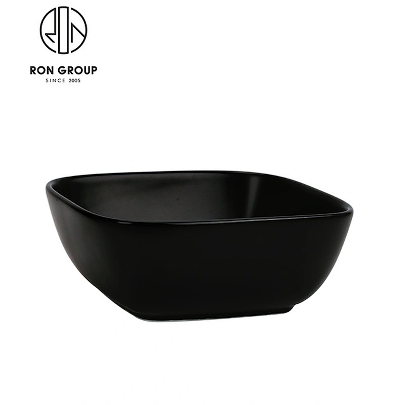 Wholesale Restaurant 6 Inch Matte Black Ceramic Bowl